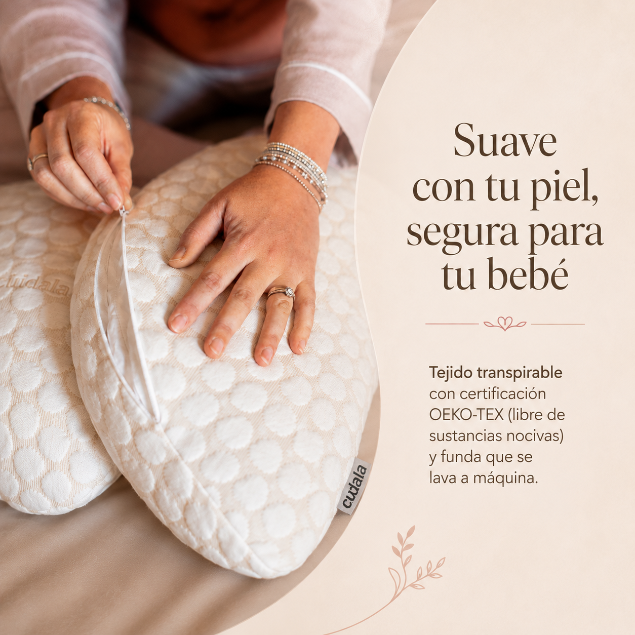 Almohada de Embarazo Cuídala